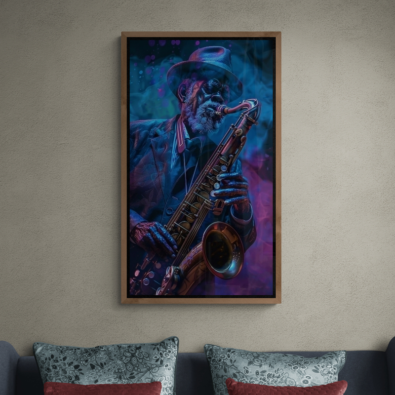 tableau decoration​ - salon marocain​ - salon marocain moderne​ - salon moderne​ - jazz