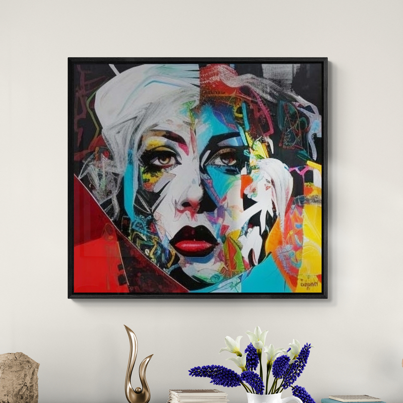 tableau decoration​ - salon marocain​ - salon marocain moderne​ - salon moderne​