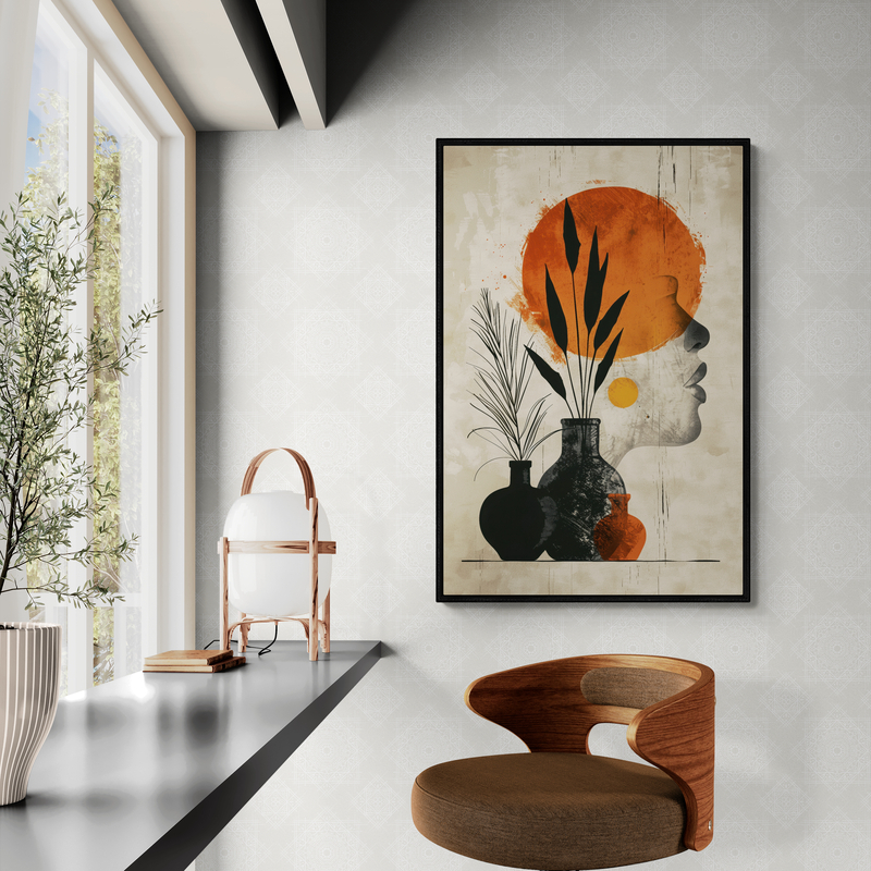 tableau decoration​ - salon marocain​ - salon marocain moderne​ - salon moderne​