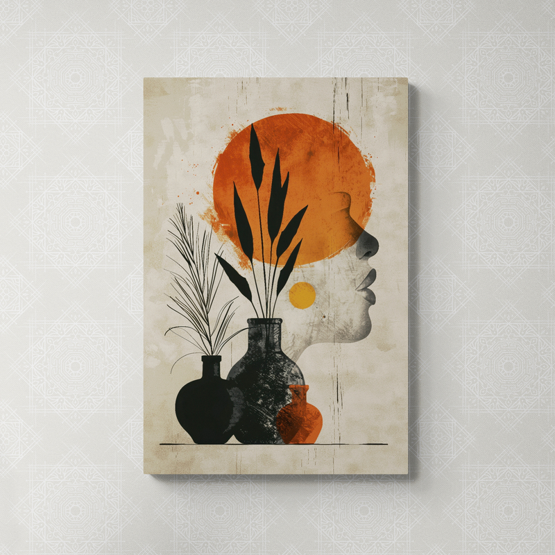 tableau decoration​ - salon marocain​ - salon marocain moderne​ - salon moderne​