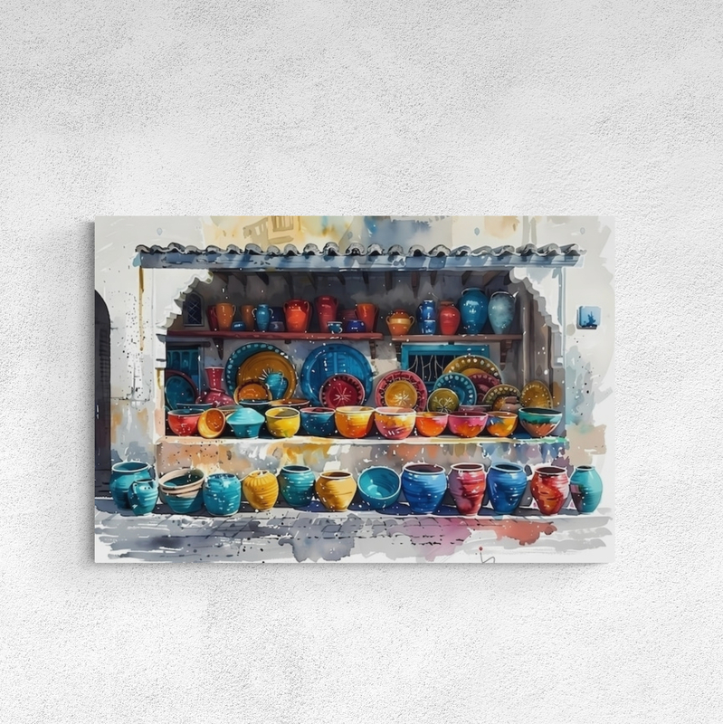 tableau decoration​ - salon marocain​ - salon marocain moderne​ - salon moderne​