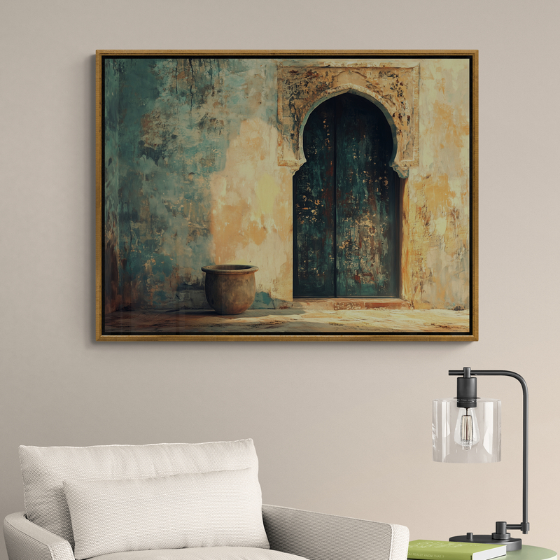 tableau decoration​ - salon marocain​ - salon marocain moderne​ - salon moderne​